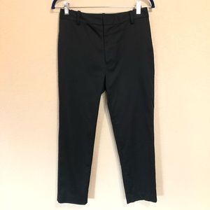 6937 Size 2 Black Cropped Pants Work Trousers